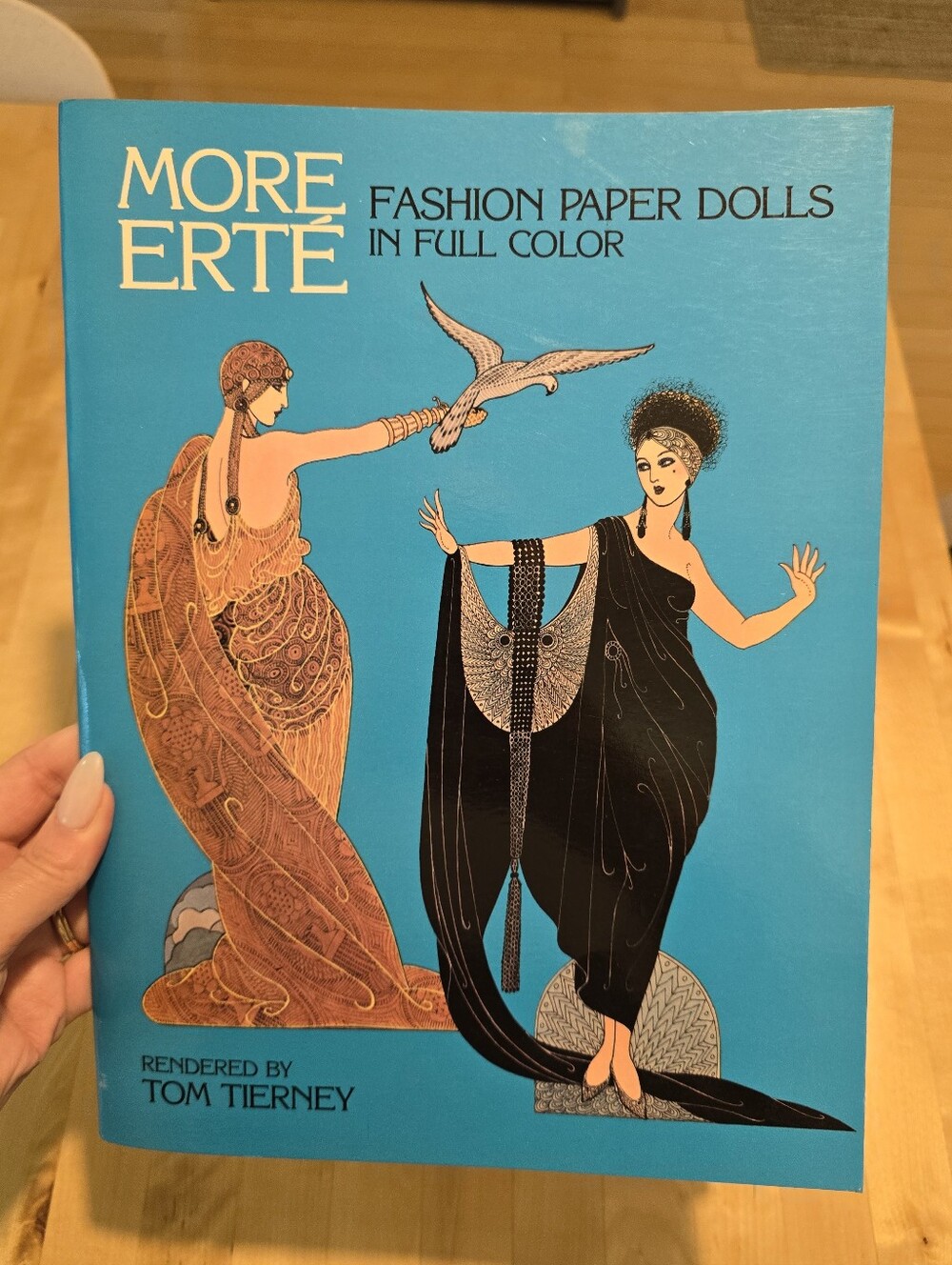 More Erte Vintage Fashion Paper Dolls By Tom Tierney New Condition